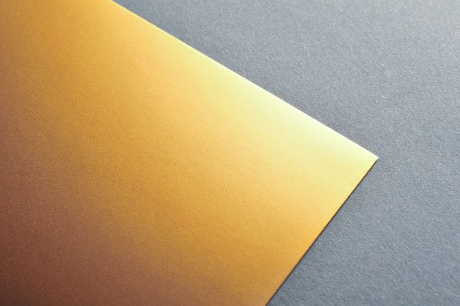 Gold Business Card Stock