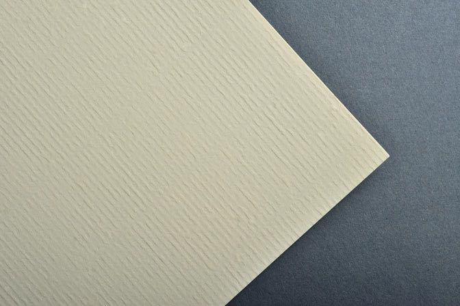 Ivory Laid Business Card & Stationery Stock