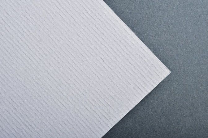 White Laid Business Card & Stationery Stock
