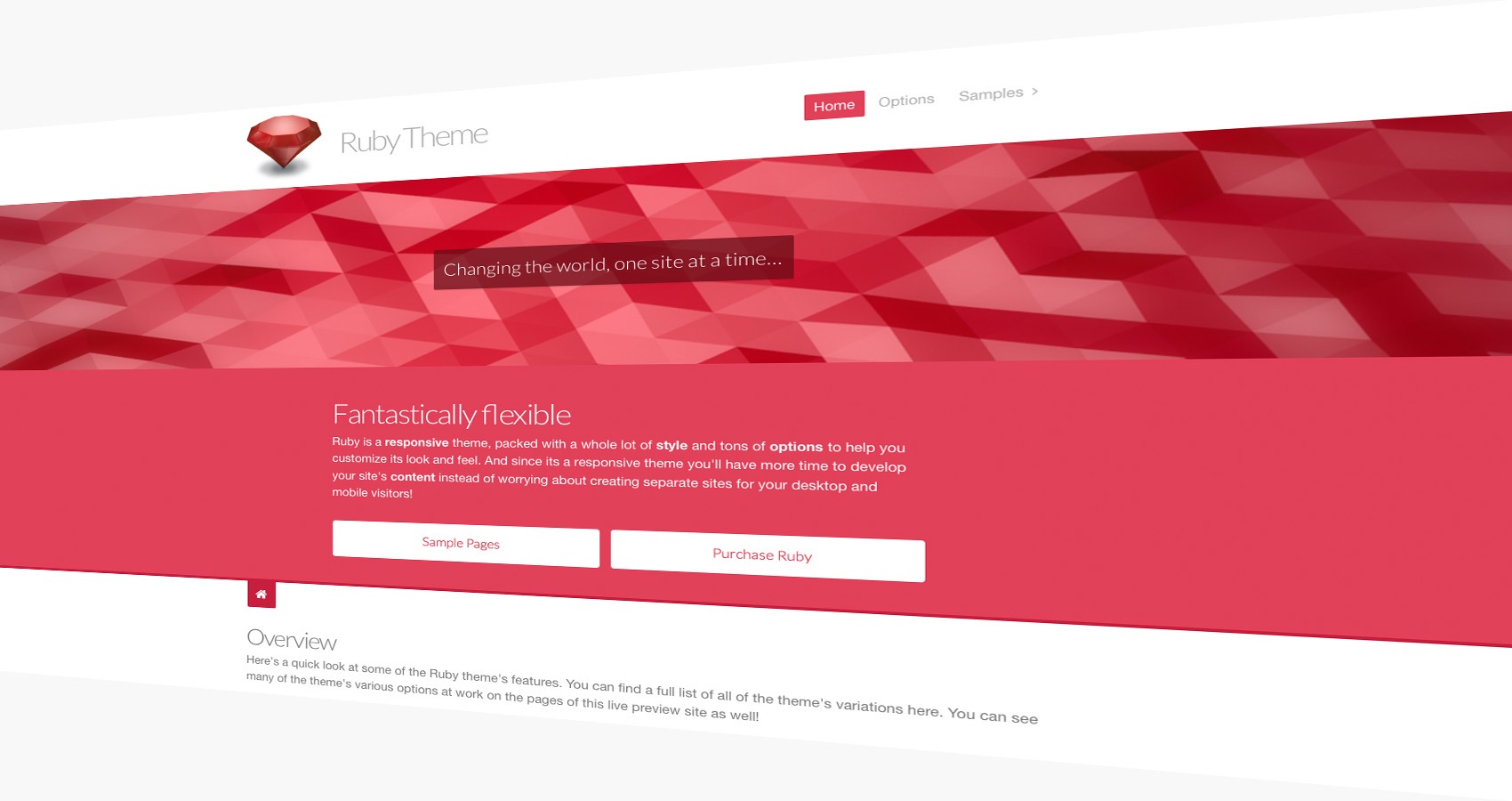 Ruby theme by Elixir Graphics